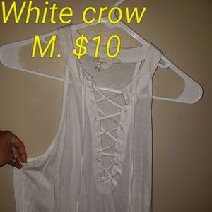 White crow tank from buckle